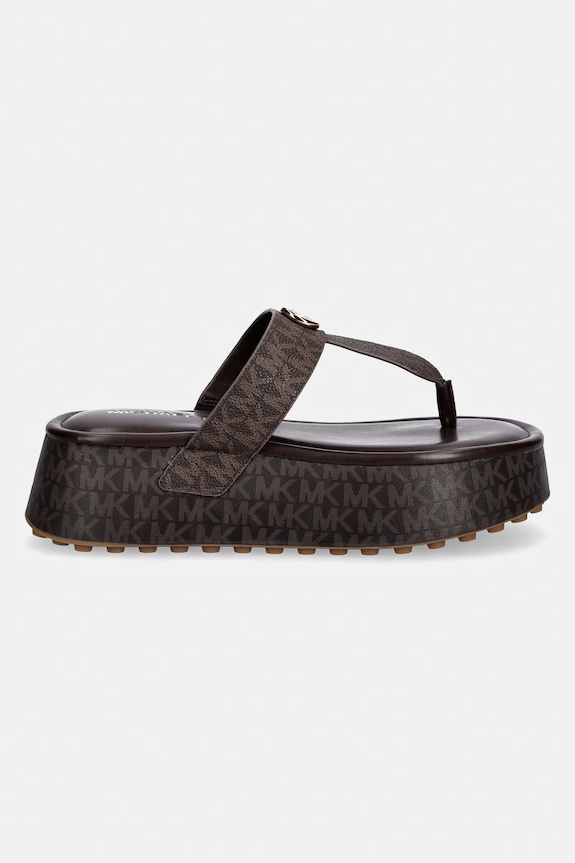 MICHAEL Michael Kors japonki damskie Koya Flip Flop 40R6KOFA2B.200 brązowy SS26