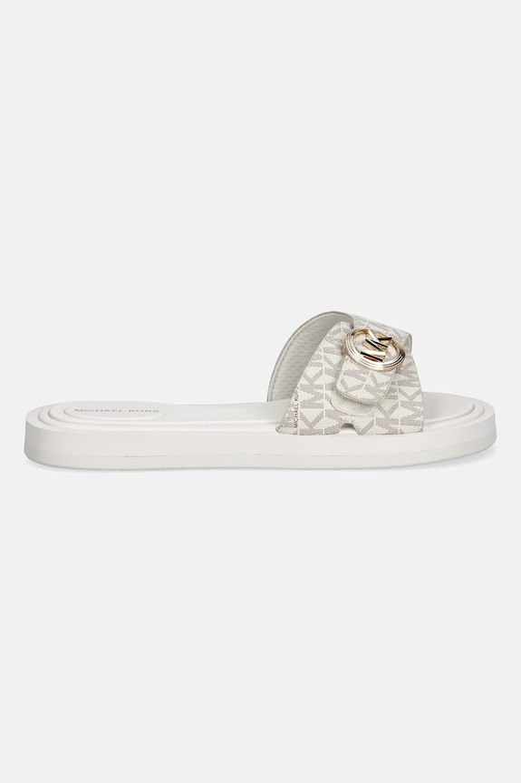 MICHAEL Michael Kors klapki damskie Mk Pool Slide 40R6MKFA1B.150 beżowy SS26
