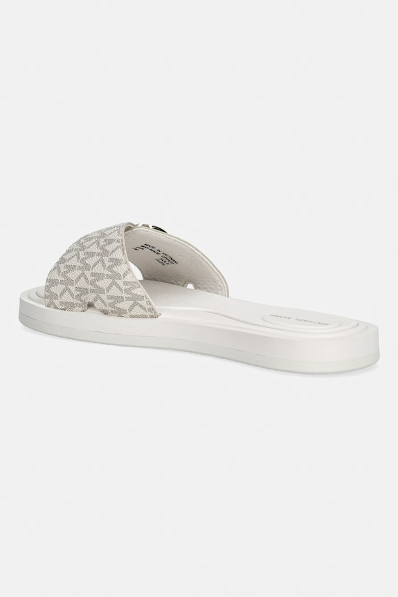 Obuwie MICHAEL Michael Kors klapki damskie Mk Pool Slide 40R6MKFA1B.150 beżowy