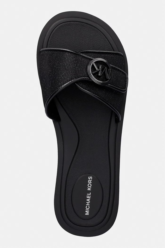 MICHAEL Michael Kors papuci Mk Pool Slide negru 40R6MKFA2D.001
