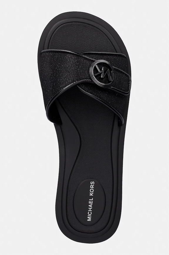 MICHAEL Michael Kors papuci Mk Pool Slide negru 40R6MKFA2D.001