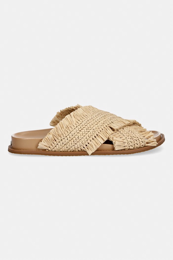 MICHAEL Michael Kors šľapky dámske Peyton Flat Sandal 40S6PYFS1D.270 béžová SS26