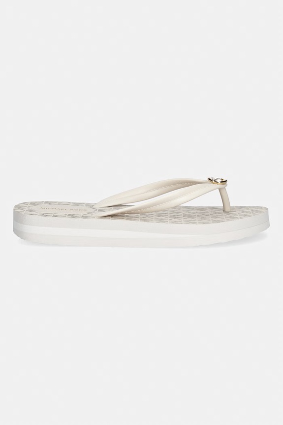 MICHAEL Michael Kors șlapi pentru femei Posie Flip Flop 40S6PSFA2Q.150 bej SS26