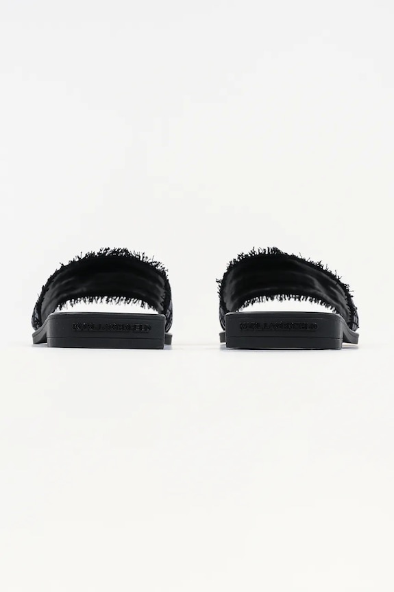 Obuwie Karl Lagerfeld klapki mules damskie Skoot Iii KL80411C.B00 czarny