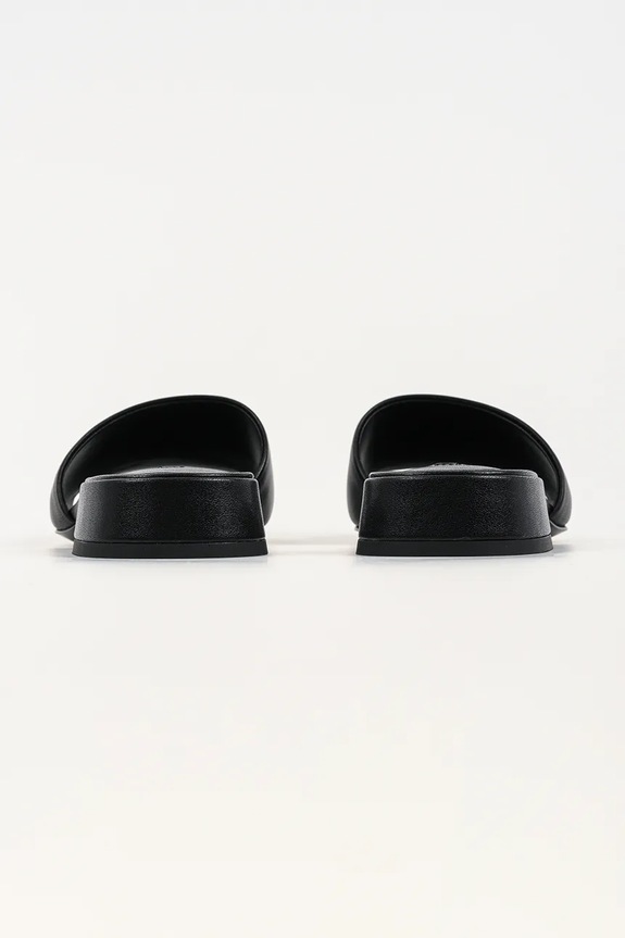Обувки Кожени чехли Karl Lagerfeld Petalo Ii KL80700C.000 черен