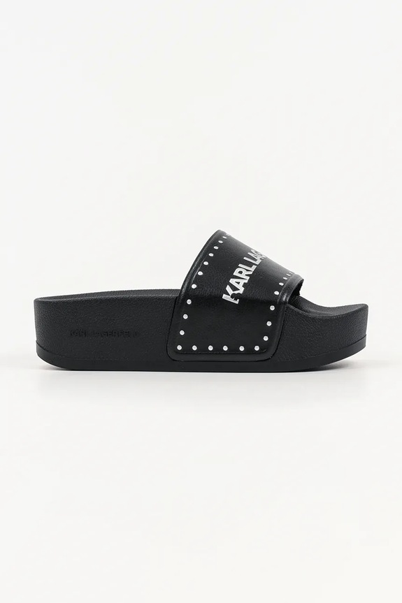 Karl Lagerfeld papuci cu platformă de Femei Kondo Maxi Ii negru KL80826.F0S