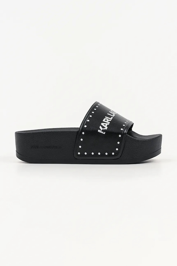 Karl Lagerfeld papuci cu platformă de Femei Kondo Maxi Ii negru KL80826.F0S