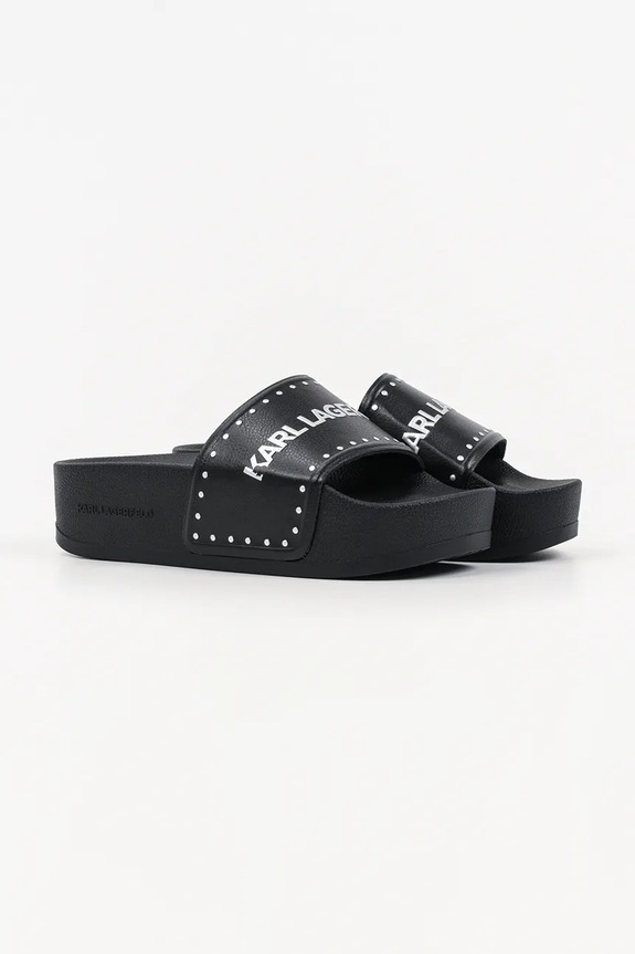Karl Lagerfeld papuci cu platformă de Femei Kondo Maxi Ii KL80826.F0S negru SS26