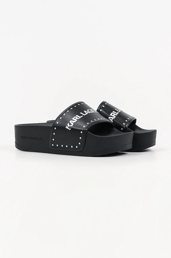Karl Lagerfeld papuci cu platformă de Femei Kondo Maxi Ii KL80826.F0S negru SS26