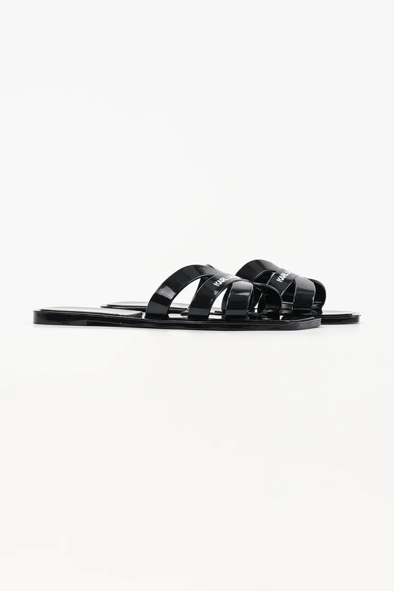 Karl Lagerfeld papuci Jelly Iv KL80025S.V00 negru SS26