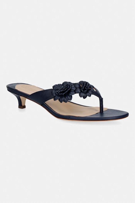Lauren Ralph Lauren tangapapucs női bőr Frncsa Flwr sötétkék 802P10399002.410
