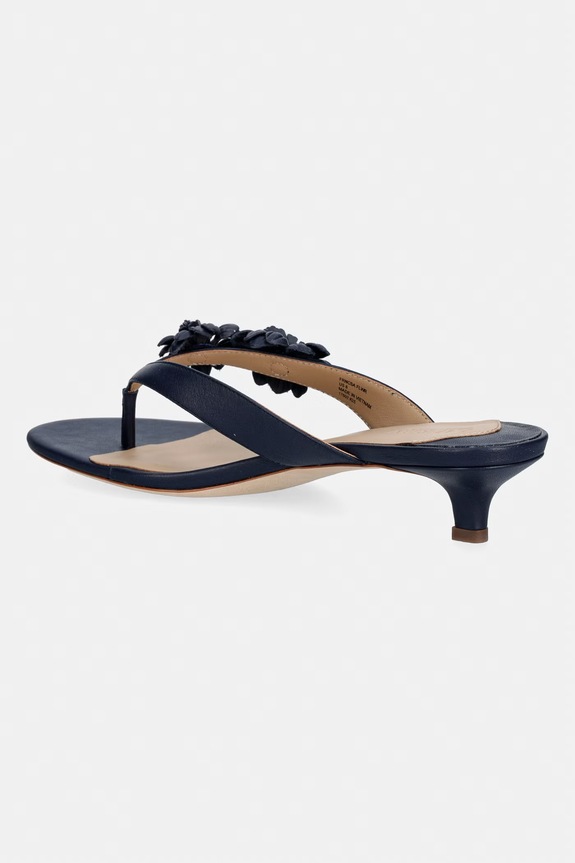 Cipők Lauren Ralph Lauren tangapapucs női bőr Frncsa Flwr 802P10399002.410 sötétkék