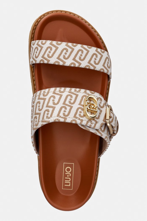 Liu Jo ciabatte slide da donna LIVIA 02 marrone SA6109TX439S4054