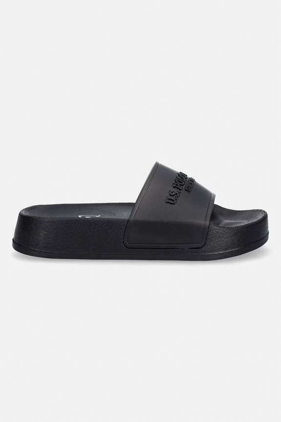 U.S. Polo Assn. šľapky na platforme dámske AMAMI009C AMAMI009W.6G4 čierna SS26