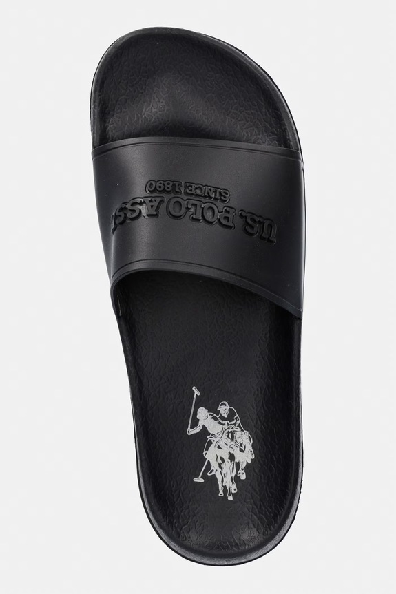 U.S. Polo Assn. šľapky na platforme dámske AMAMI009C čierna AMAMI009W.6G4