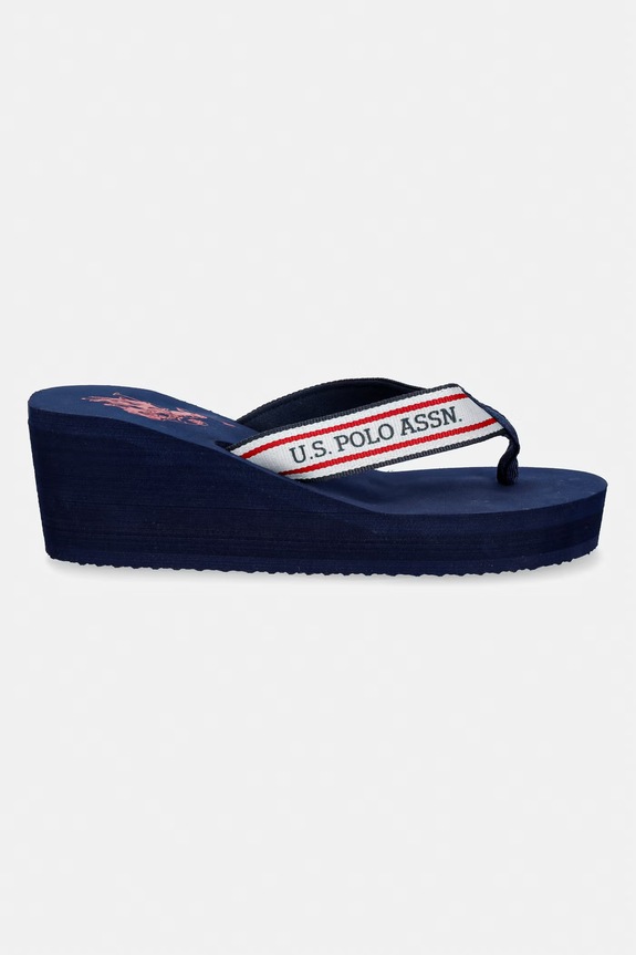 U.S. Polo Assn. șlapi pentru femei CHANY006B CHANY006W.6T3 bleumarin SS26