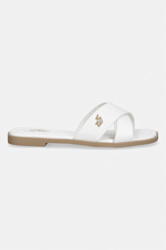 Παντόφλες U.S. Polo Assn. GENNY002 GENNY002W.6Y1 λευκό SS26