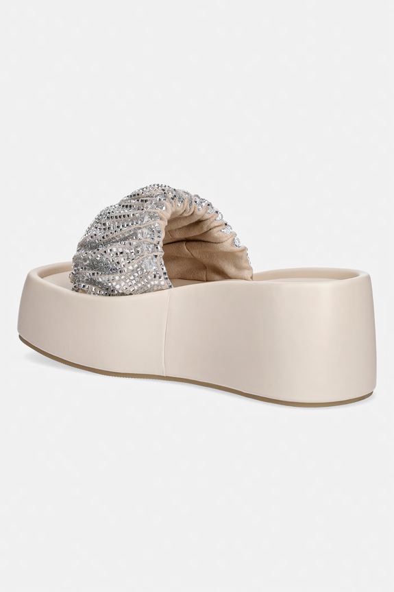 Obuwie Goe klapki damskie TT2N4243 TT2N4243 beżowy