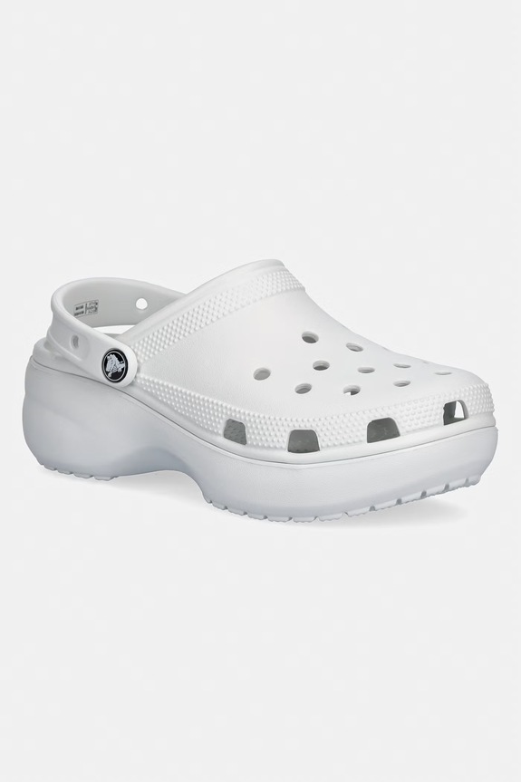 Šľapky Crocs Classic Platform Clog W platforma sivá 206750.1NK