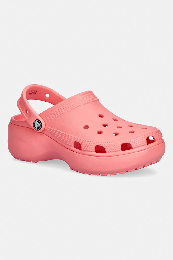 Šľapky Crocs Classic Platform Clog W platforma ružová 206750.6UI
