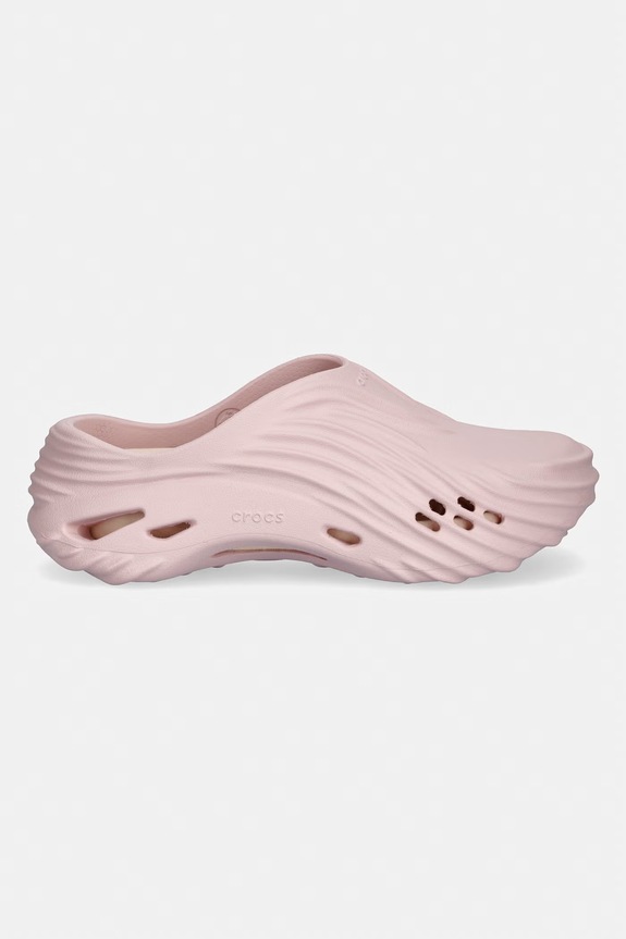 Crocs klapki damskie Echo Wave 210521.685 różowy SS26