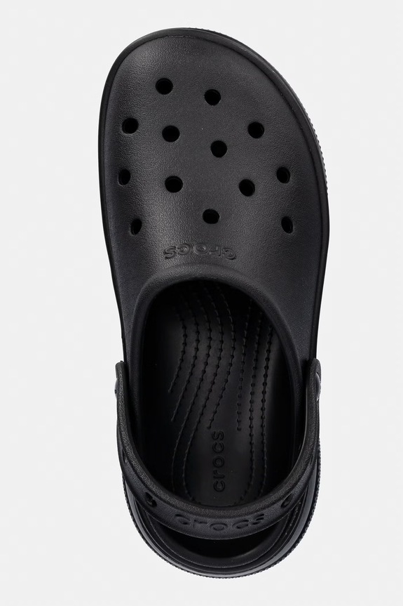 Crocs papuci Classic Stacked Clog negru 211355.060