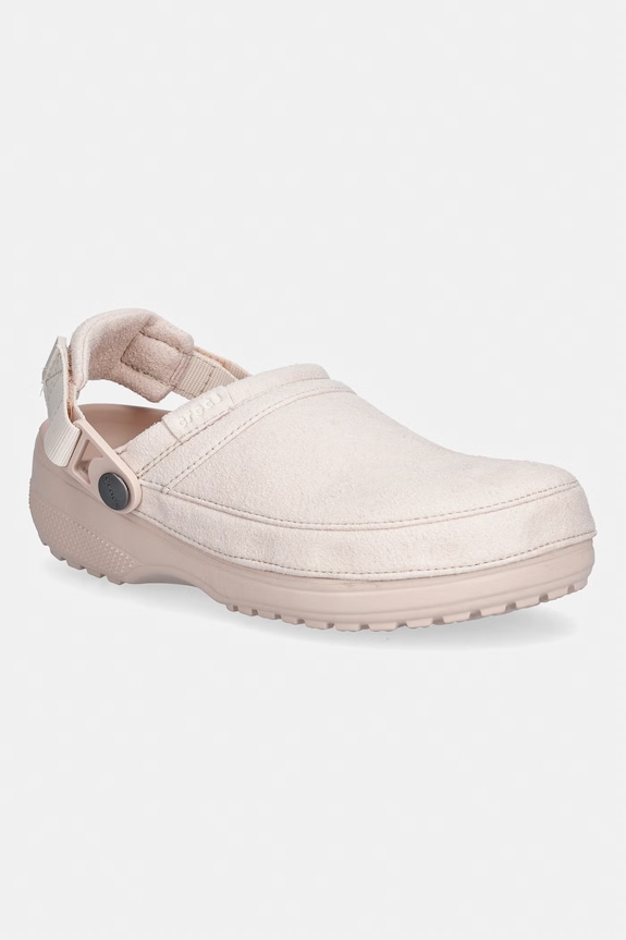 Crocs sandały damskie Classic Crafted Vegan Suede Cg różowy 211930.6UR