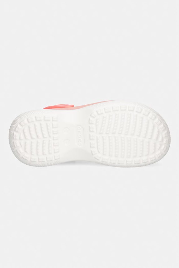 Crocs papuci Classic Frosted Stacked Clog 212567.6UI roz
