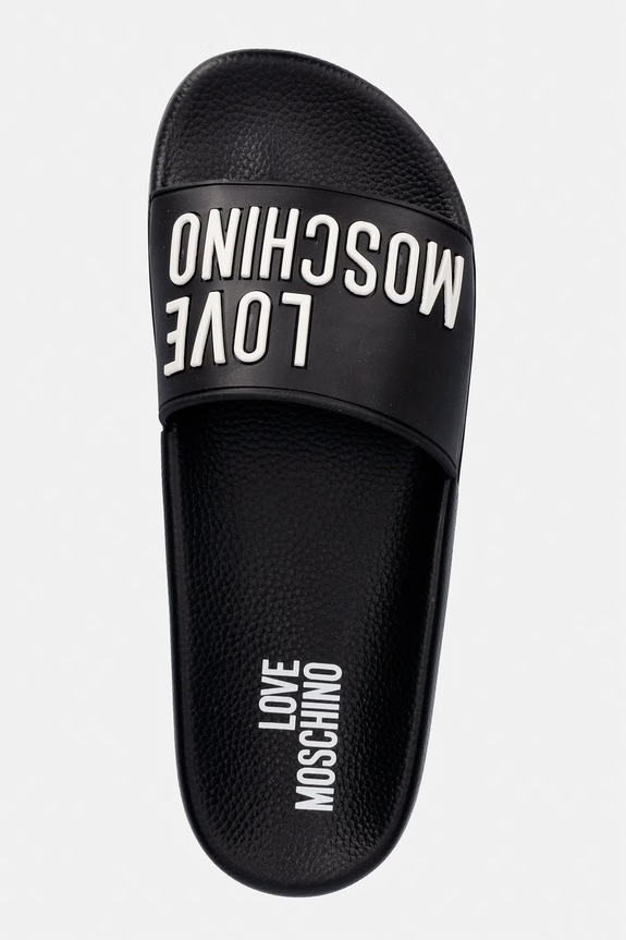 Παντόφλες Love Moschino μαύρο JA28052G1OI14000