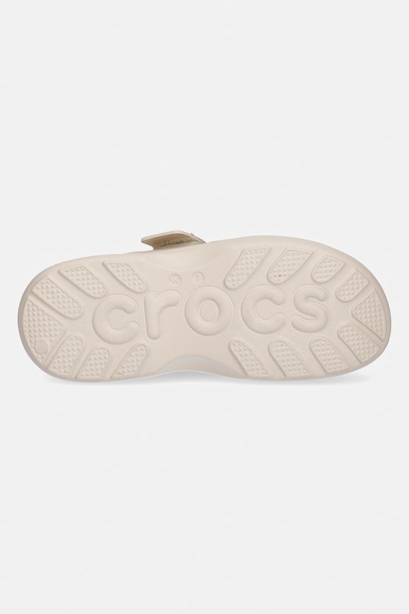Crocs ciabatte slide sulla banchina da donna Soho Two Strap Sandal W 212861.2MC beige