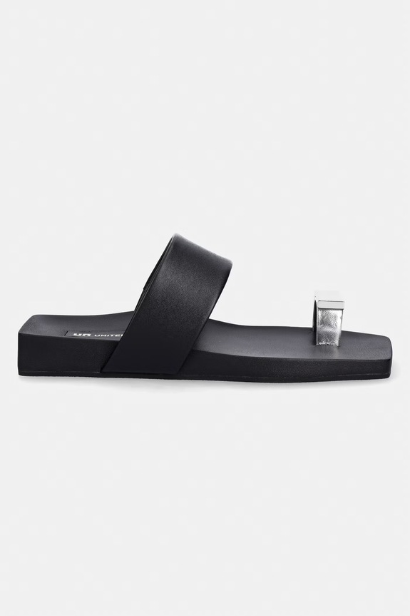United Nude šľapky dámske kožené Loop Toe Lo 1099394916 čierna SS26