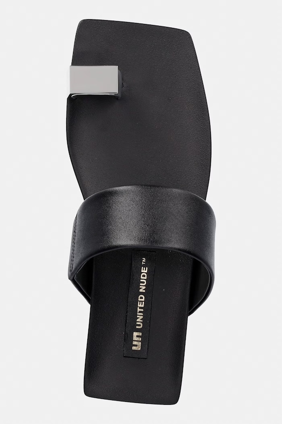 United Nude šľapky dámske kožené Loop Toe Lo čierna 1099394916