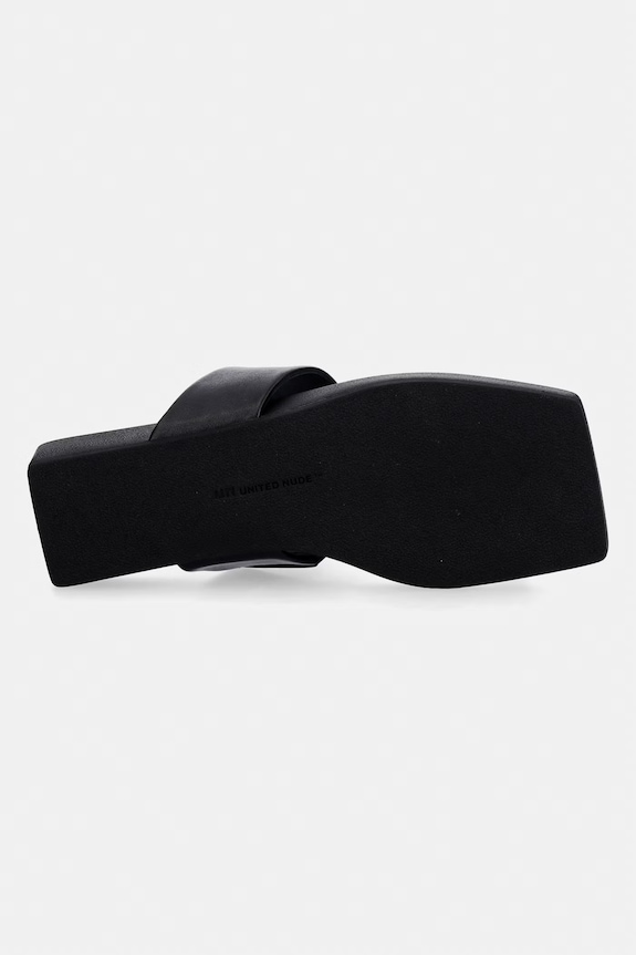 United Nude šľapky dámske kožené Loop Toe Lo 1099394916 čierna