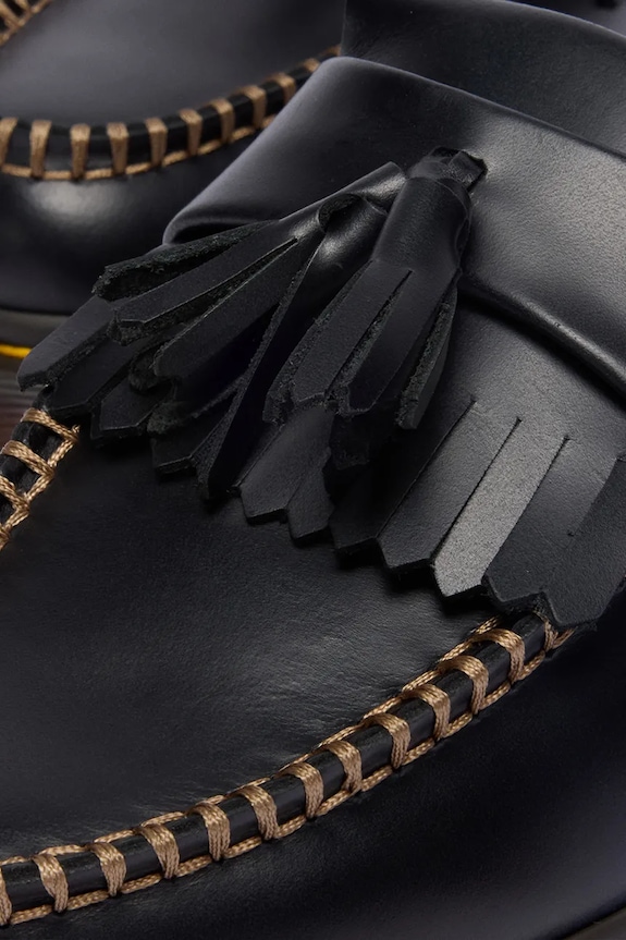 Dr. Martens klapki mules damskie skórzane Adrian Mule DM42359001 czarny