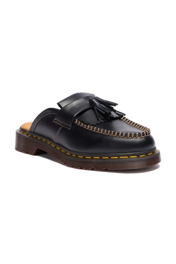 Dr. Martens klapki mules damskie skórzane Adrian Mule DM42359001