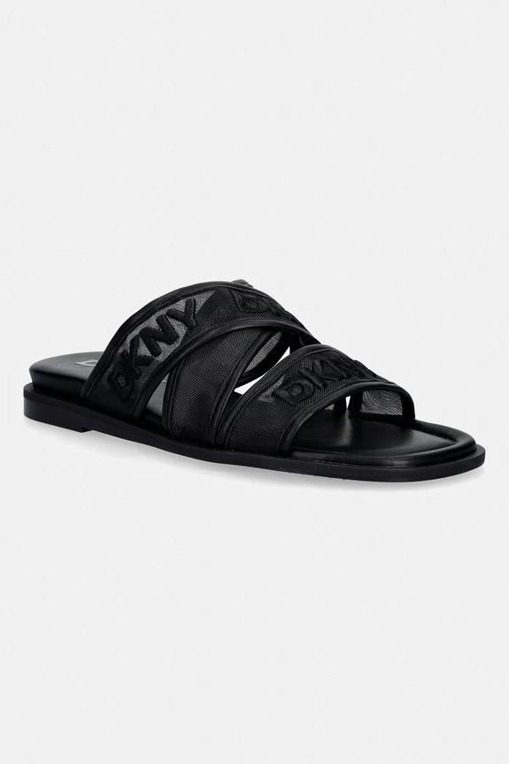 Dkny klapki Cerelia syntetyczny czarny K2649900.BLK