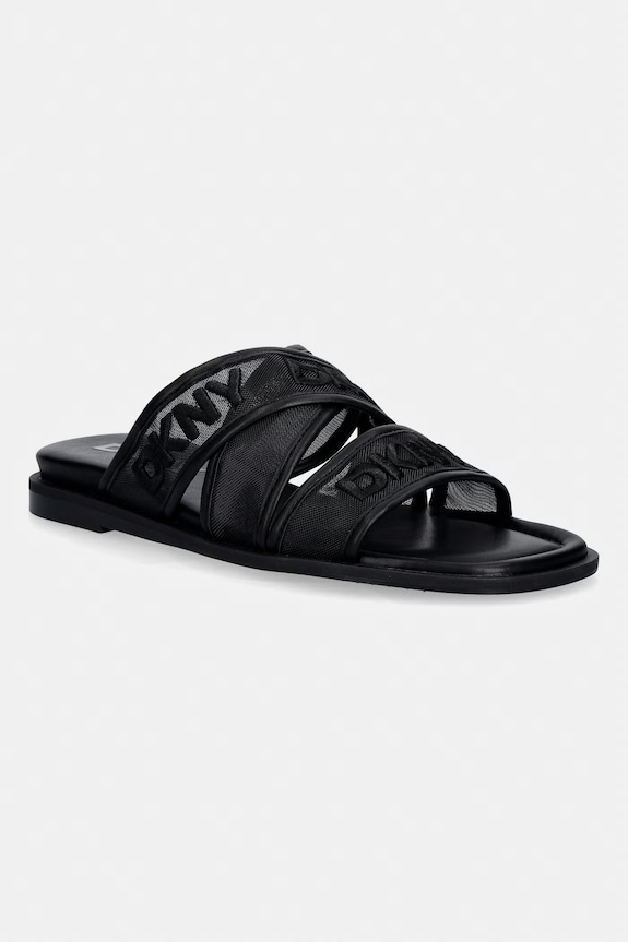 Dkny klapki Cerelia syntetyczny czarny K2649900.BLK