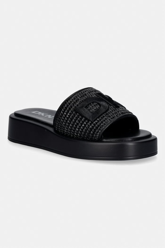 Dkny klapki Ondara syntetyczny czarny K2697988.BLK