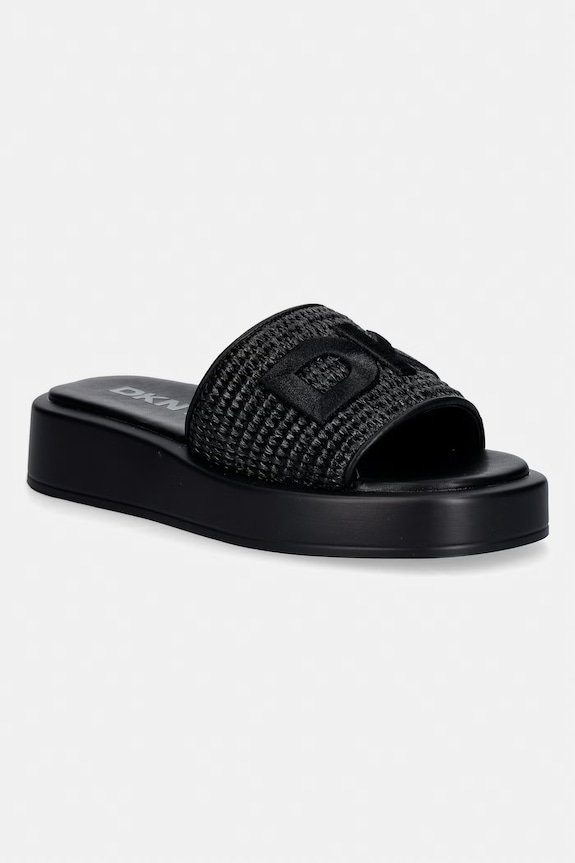 Dkny klapki Ondara syntetyczny czarny K2697988.BLK