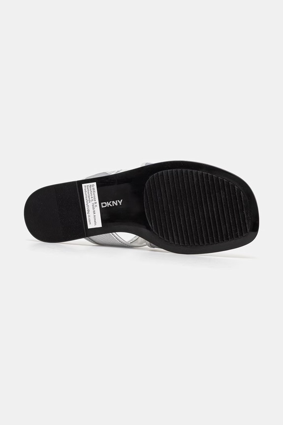 Παντόφλες Dkny Cerelia ασημί K2677440.SIL