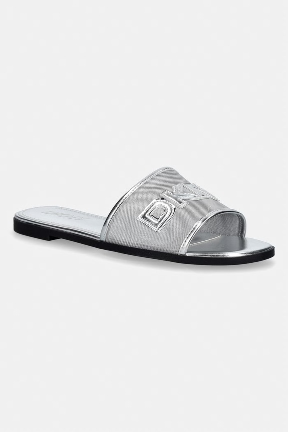 Шлепанцы Dkny Wren синтетический серебрянный K2615501.SIL