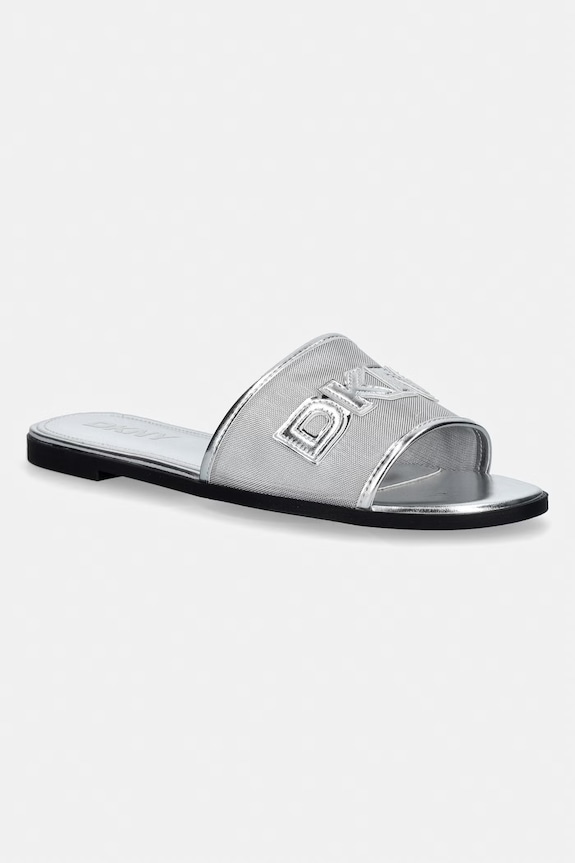 Шлепанцы Dkny Wren синтетический серебрянный K2615501.SIL
