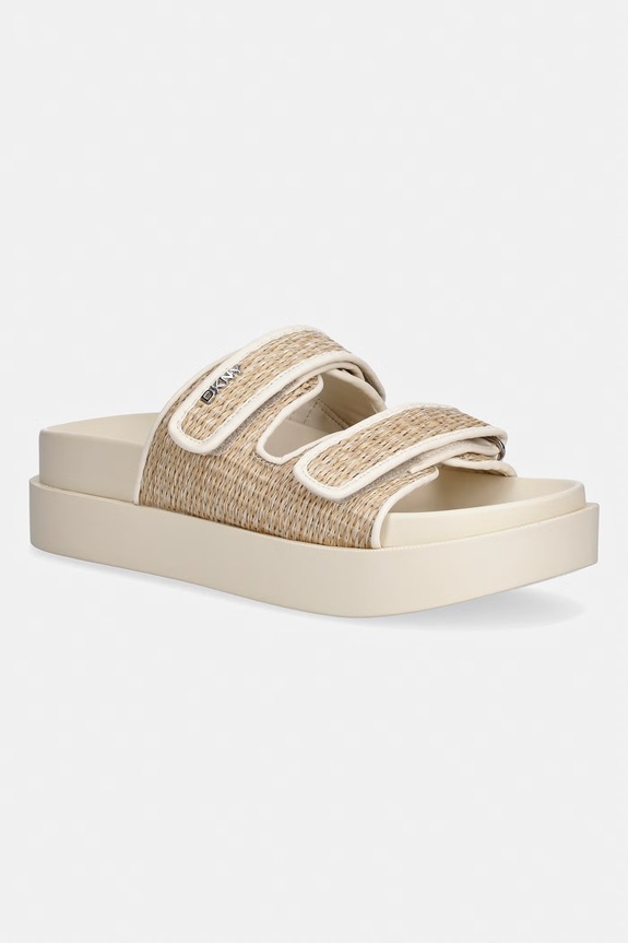 Шльопанці Dkny Piper синтетичний бежевий K2691150.NAT