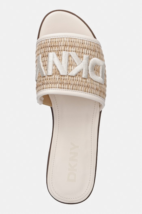 Παντόφλες Dkny Winslet μπεζ K2639122.NAT