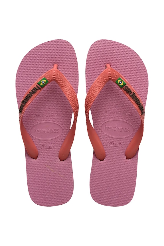 Havaianas japanke za žene BRASIL LOGO roza 4110850.1105