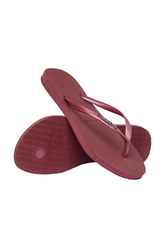Havaianas infradito da donna SLIM LOGO METALLIC granata 4119875.9339