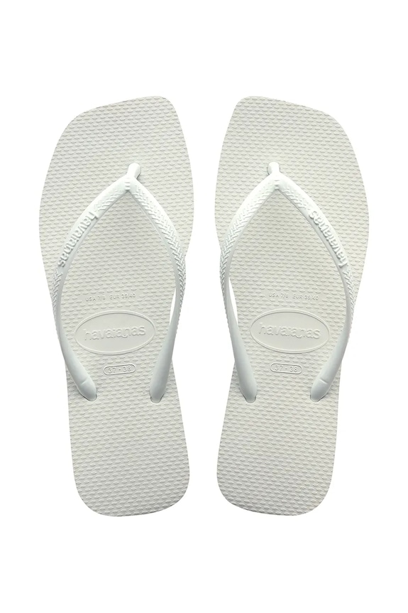 Havaianas japanke za žene SLIM SQUARE bijela 4148301.0001