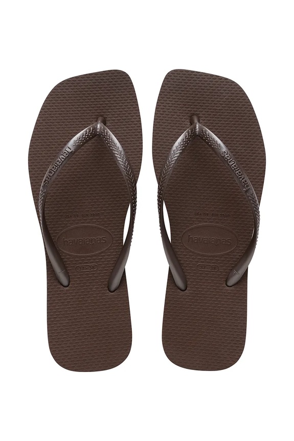 Havaianas japonke ženske SLIM SQUARE rjava 4148301.0727