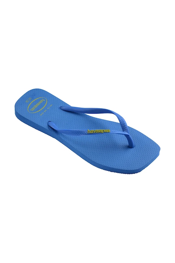 Obuća Havaianas japanke za žene SQUARE LOGO POP UP 4148959.3504 plava