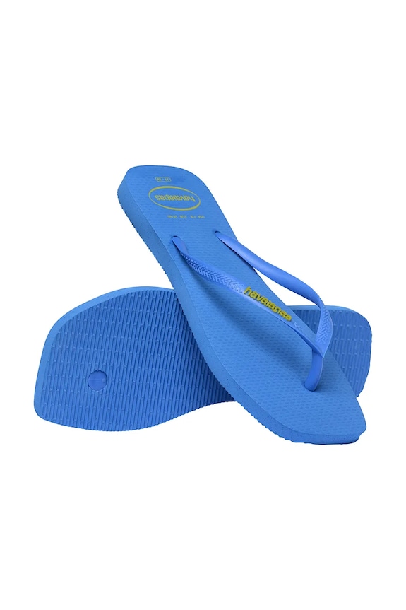 Havaianas japanke za žene SQUARE LOGO POP UP plava 4148959.3504